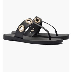 NEW Larroude Milan Sandal in Black Size 8/9